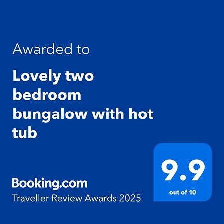 Lovely Two Bedroom Bungalow With Hot Tub Yeovil Ngoại thất bức ảnh